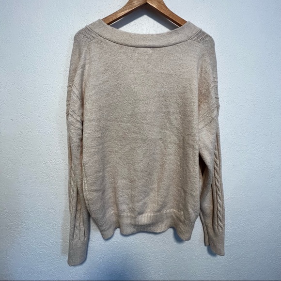 Cream button Cardigan - Picture 5 of 5